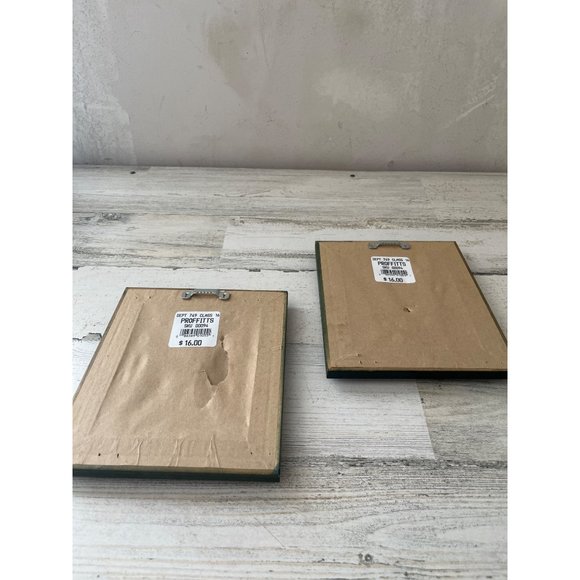 Set of two framed African violet pictures - Picture 4 of 6